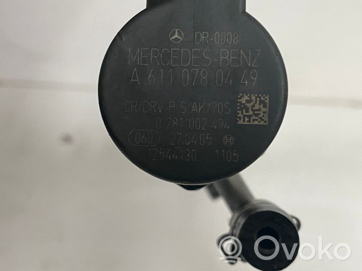 Mercedes-Benz E W211 Regolatore di pressione del carburante A6110780449