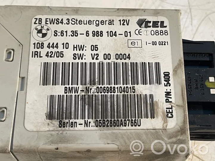 BMW X5 E53 Kit calculateur ECU et verrouillage 6988104
