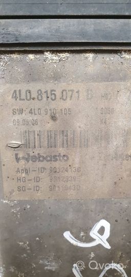 Audi Q7 4L Pre riscaldatore ausiliario (Webasto) 4L0815071B