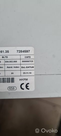 BMW 5 GT F07 Bagāžnieka pārsega vadības bloks 7284597