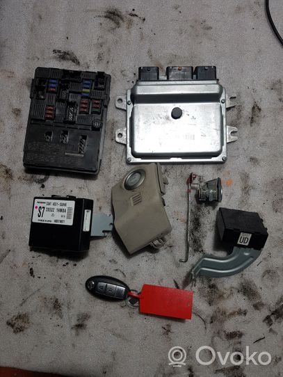 Nissan Micra Kit centralina motore ECU e serratura A56E33