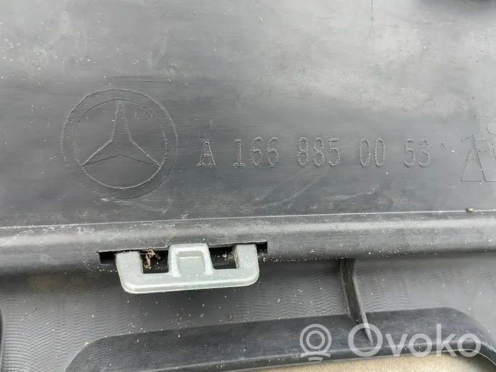 Mercedes-Benz ML W166 Apatinė bamperio dalis A1668850053