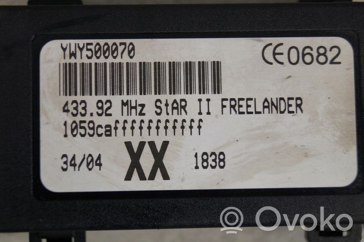 Land Rover Freelander Relais d'alarme YWY500070