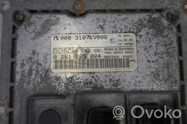 Smart ForTwo I Sterownik / Moduł ECU 0261205004