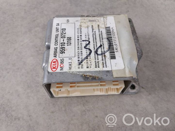 KIA Picanto Sterownik / Moduł Airbag 9591007210