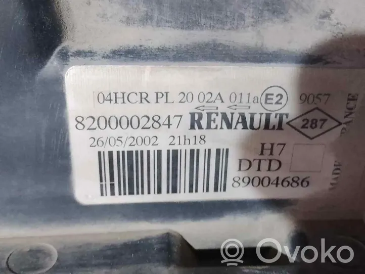 Renault Laguna II Faro/fanale 8200002847