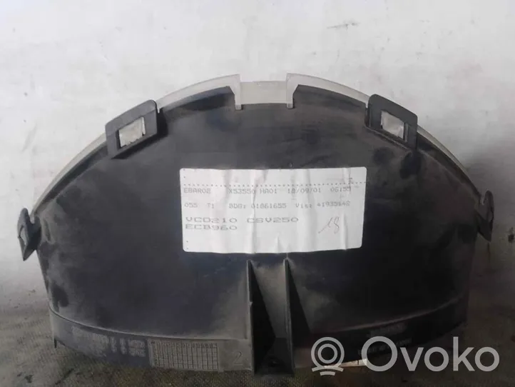 Peugeot 206+ Speedometer (instrument cluster) 9645096080