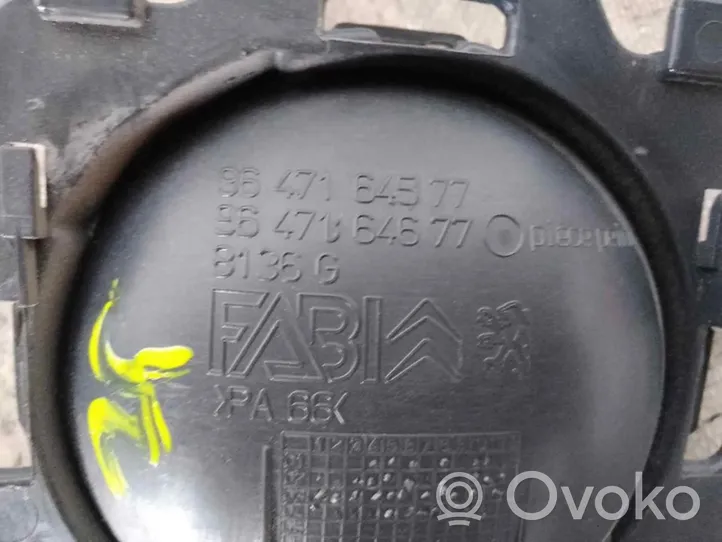 Citroen C3 Klamka wewnętrzna drzwi tylnych 9647164577