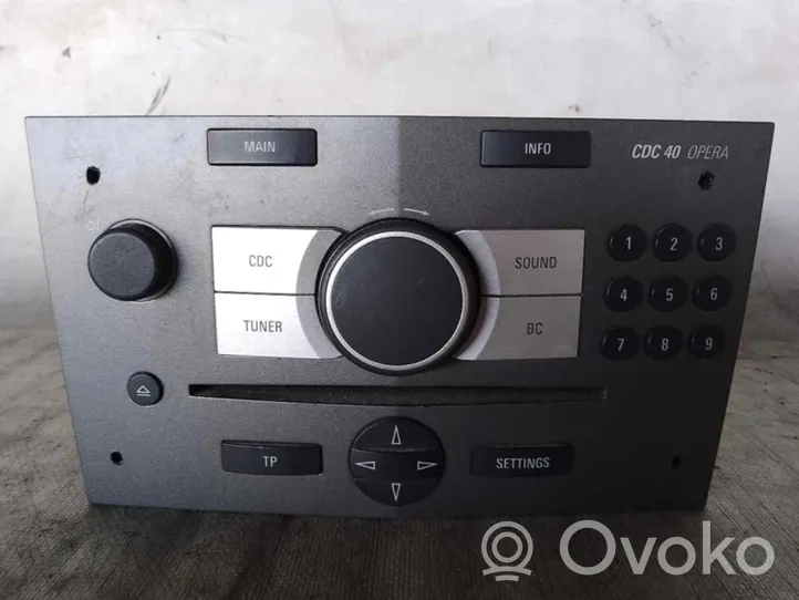 Opel Astra H Radio/CD/DVD/GPS-pääyksikkö 13188469