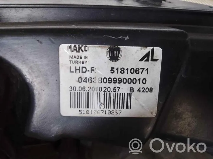 Fiat Doblo Lampa przednia 51810671