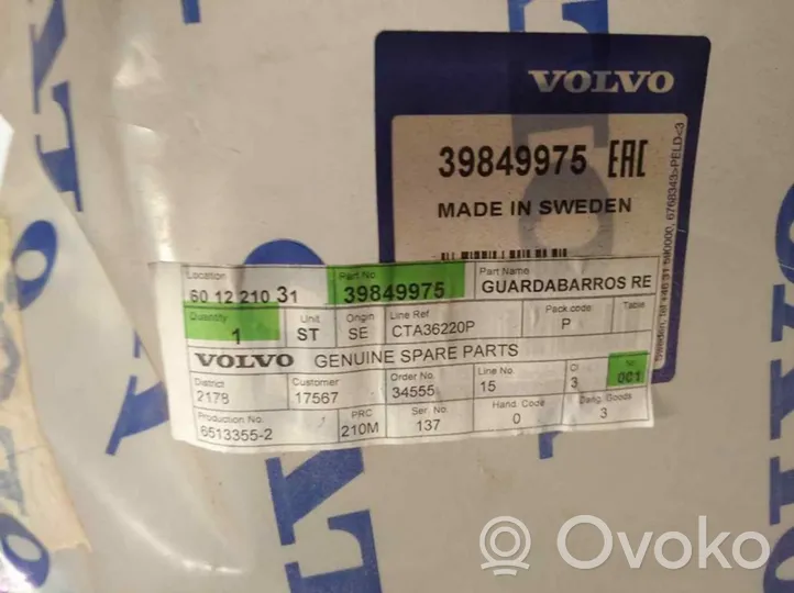 Volvo XC90 Kampinė galinio bamperio dalis 39849975