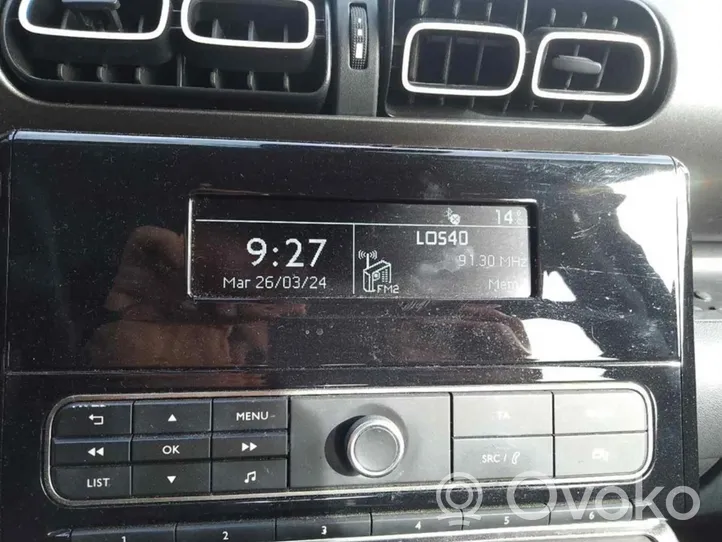 Citroen C3 Radio/CD/DVD/GPS-pääyksikkö 