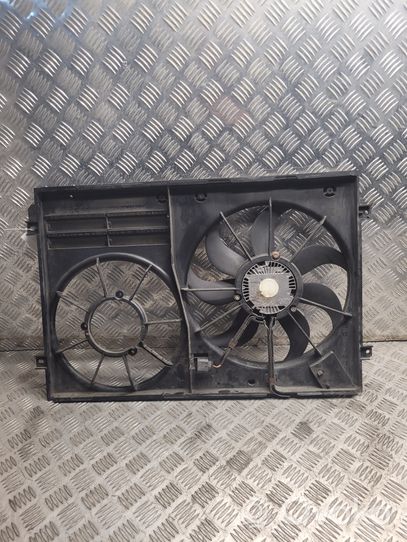 Volkswagen PASSAT B6 Electric radiator cooling fan 1K0121207AD