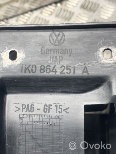 Volkswagen Golf V Podłokietnik tunelu środkowego 1K0864251A