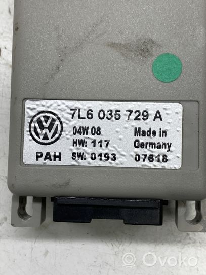 Volkswagen Touareg I Puhelimen käyttöyksikkö/-moduuli 7L6035729A