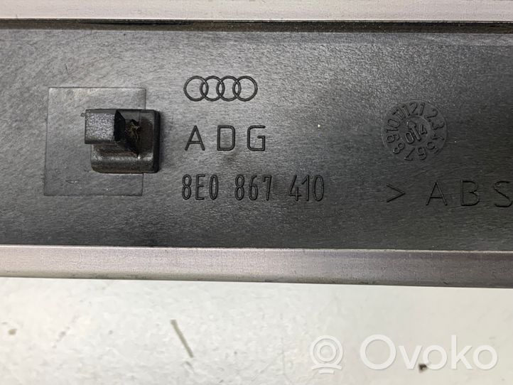 Audi A4 S4 B7 8E 8H Center console decorative trim 8E0867419