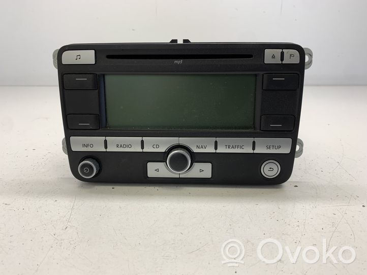 Volkswagen Cross Touran I Panel / Radioodtwarzacz CD/DVD/GPS 1K0035191D