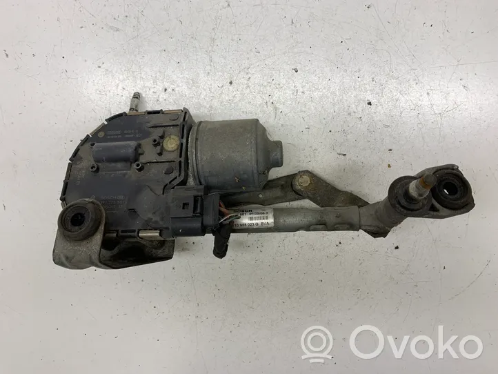 Volkswagen Touran I Tringlerie et moteur d'essuie-glace avant 1T0955119D