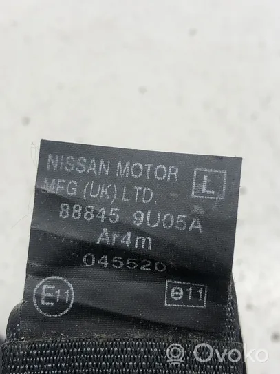 Nissan Note (E11) Takaistuimen turvavyö 888459U05A