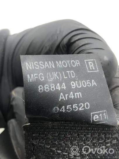 Nissan Note (E11) Ceinture de sécurité arrière 888449U05A