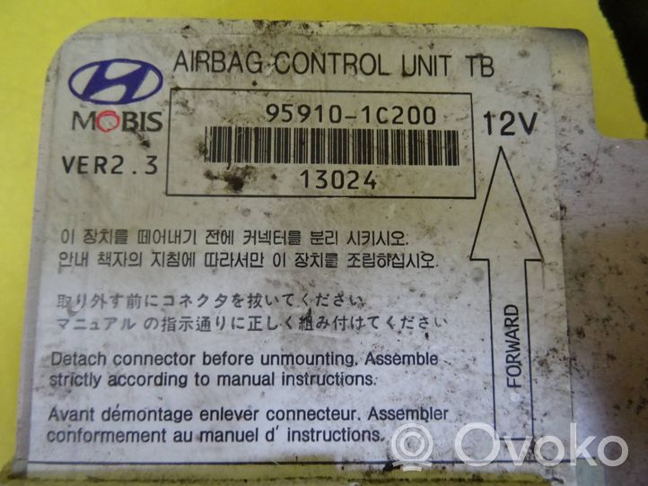 Hyundai Getz Oro pagalvių valdymo blokas 95910-1C200
