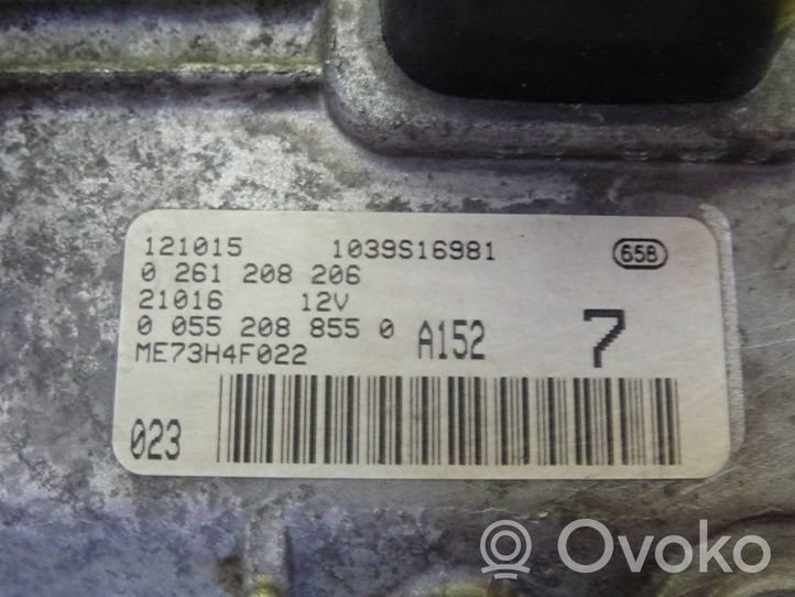 Fiat Idea Calculateur moteur ECU 0261208206