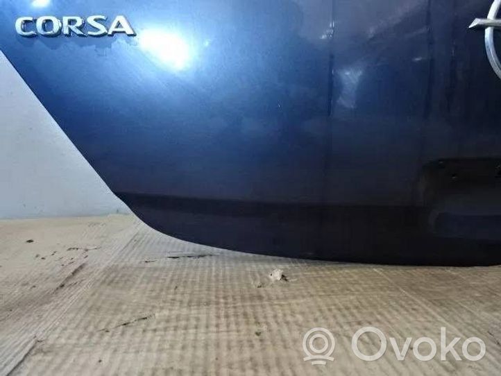 Opel Corsa D Tylna klapa bagażnika 13200967