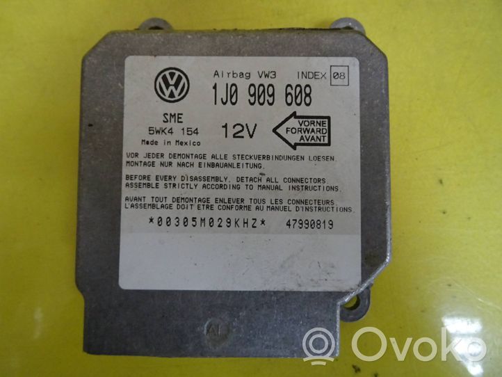 Skoda Felicia I Sterownik / Moduł Airbag 1J0909608