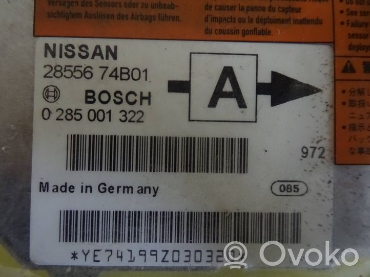 Nissan Micra Centralina/modulo airbag 2855674B01