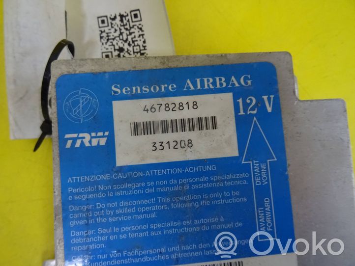 Fiat Seicento/600 Sterownik / Moduł Airbag 46782818