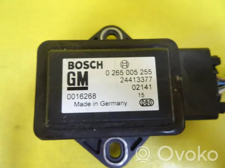 Opel Astra G Capteur de vitesse de lacet d'accélération ESP 0265005255