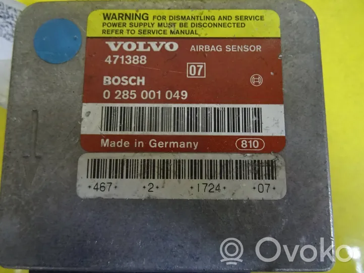 Volvo 460 Sterownik / Moduł Airbag 471388