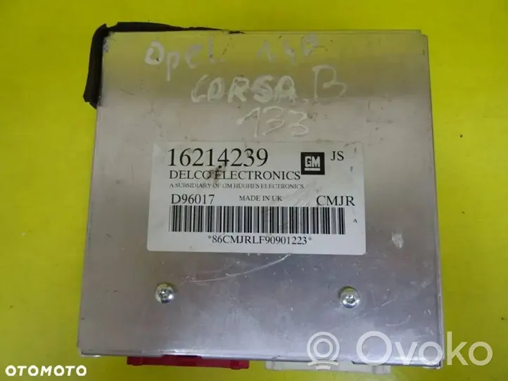 Opel Tigra A Sterownik / Moduł ECU 16214239