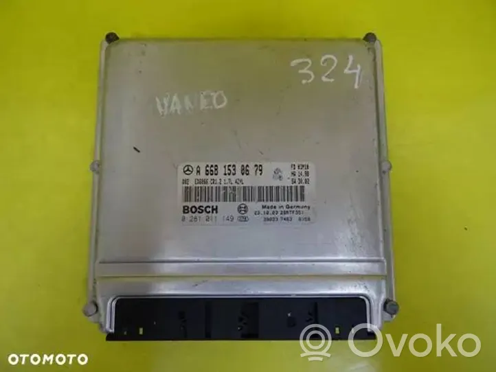 Mercedes-Benz Vaneo W414 Calculateur moteur ECU A6681530679