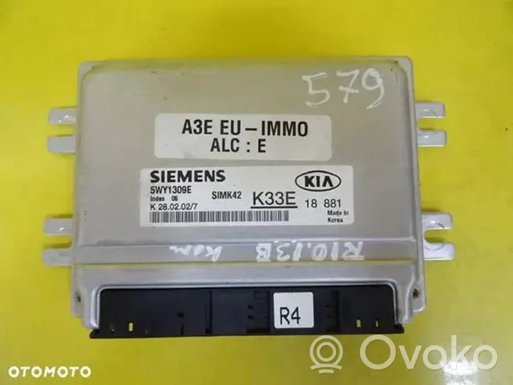 KIA Rio Calculateur moteur ECU 5WY1309E