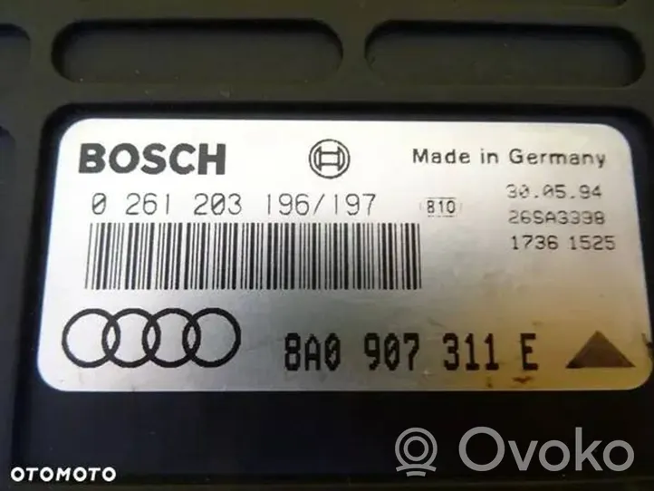 Audi 80 90 S2 B4 Calculateur moteur ECU 8A0907311E