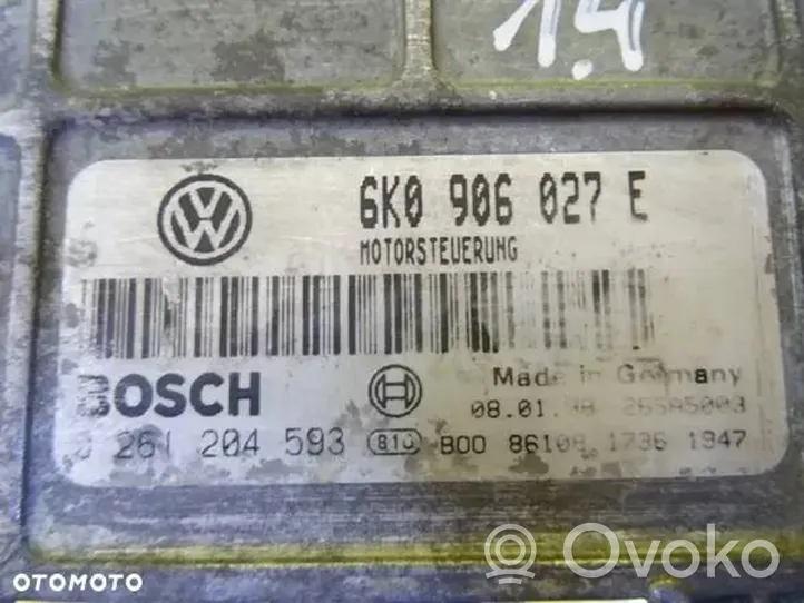 Seat Ibiza II (6k) Sterownik / Moduł ECU 6K0906027E