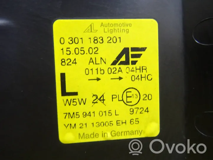 Ford Galaxy Lampa przednia 7M5941015L