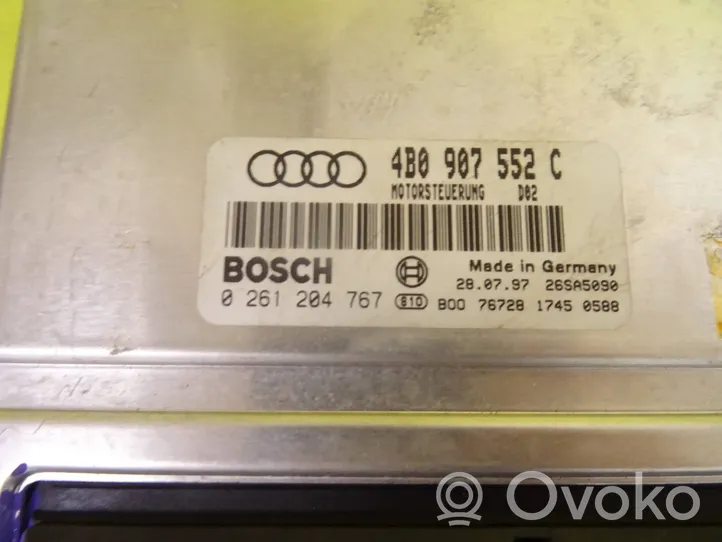 Audi A6 S6 C5 4B Sterownik / Moduł ECU 4B0907552C