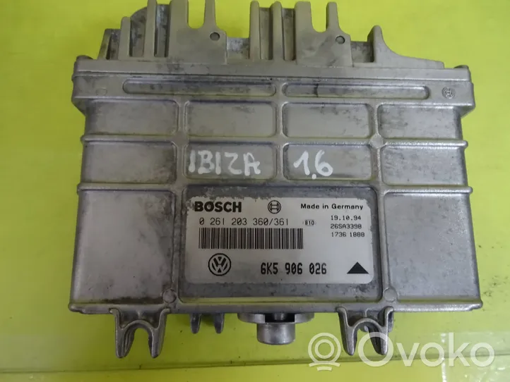 Seat Ibiza II (6k) Sterownik / Moduł ECU 0261203360