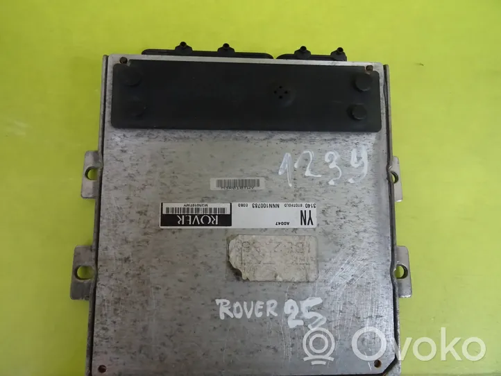 Rover 25 Блок управления двигателя NNN100783