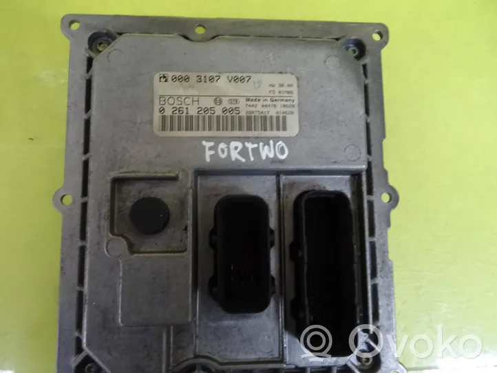 Smart ForTwo I Sterownik / Moduł ECU 0261205005