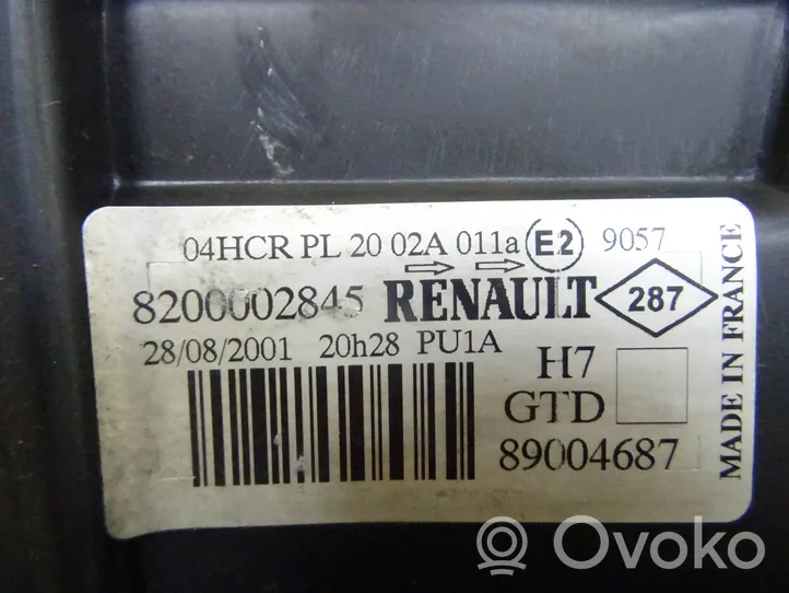Renault Laguna II Etu-/Ajovalo 8200002845