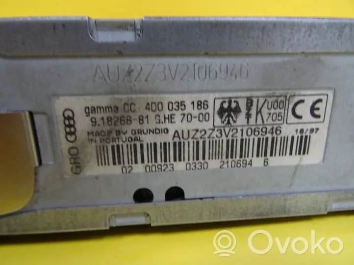 Audi A4 S4 B5 8D Radija/ CD/DVD grotuvas/ navigacija 4D0035186