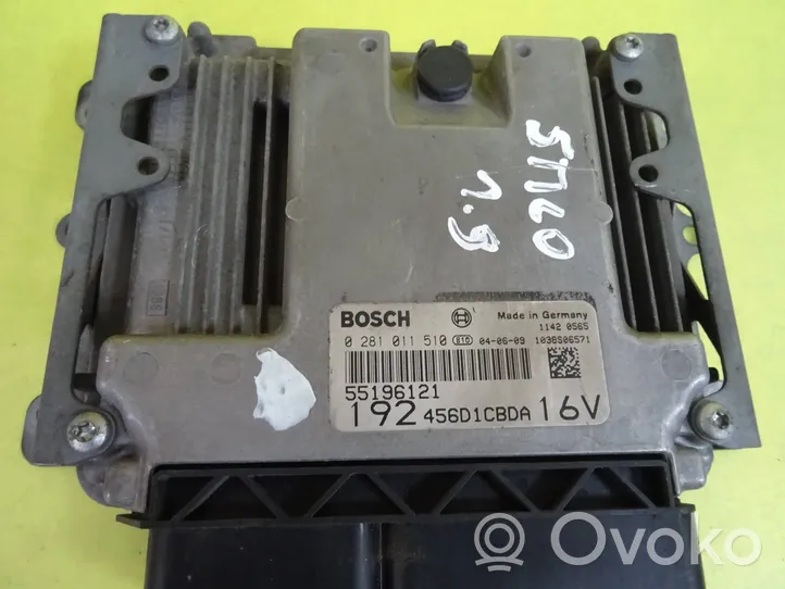 Fiat Stilo Engine control unit/module 0281011510