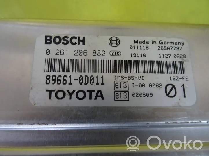 Toyota Yaris Calculateur moteur ECU 896610D011