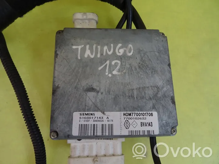 Renault Twingo I Pavarų dėžės valdymo blokas HOM7700101706