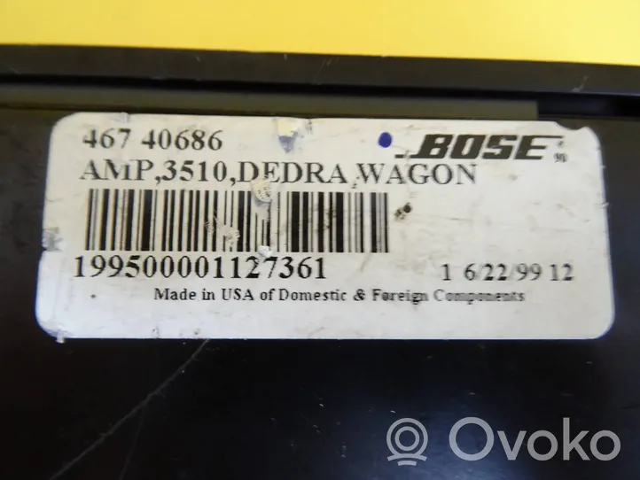 Lancia Lybra Amplificateur de son 467406860