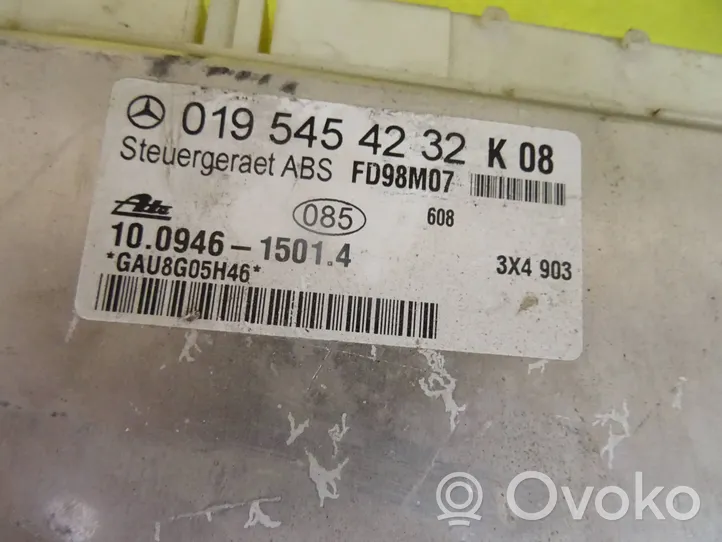 Mercedes-Benz C W202 Sterownik / moduł ABS 0195454232