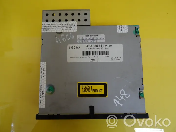 Audi A6 S6 C6 4F Zmieniarka płyt CD/DVD 4E0035111A